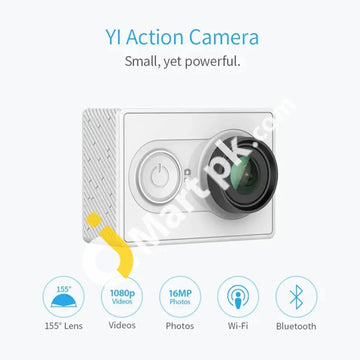 Xiaomi Yi Action Camera 1080P 60Fps Video 16Mp Wifi Bluetooth & App Controll - Imported From Uk